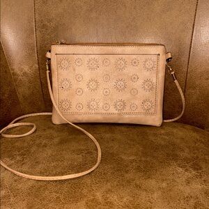 NWOT Tan Crossbody Bag